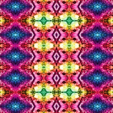 Kusursuz sanat modeli. Kusursuz sanat soyut arka plan. Etnik doku. Kaleydoskop