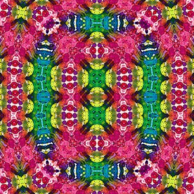 Kusursuz sanat modeli. Kusursuz sanat soyut arka plan. Etnik doku. Kaleydoskop arkaplanı