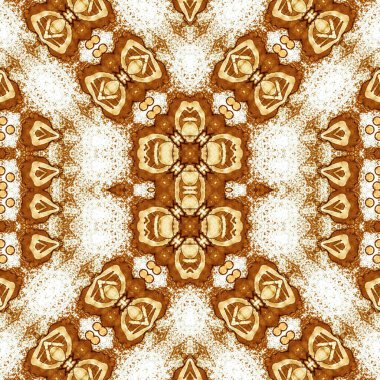 Kusursuz sanat modeli. Kusursuz sanat soyut arka plan. Etnik doku. Kaleydoskop