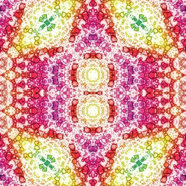 Kusursuz sanat modeli. Kusursuz sanat soyut arka plan. Etnik doku. Kaleydoskop arkaplanı