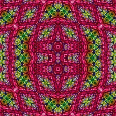 Kusursuz sanat modeli. Kusursuz sanat soyut arka plan. Etnik doku. Kaleydoskop