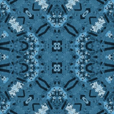 Kusursuz sanat modeli. Kusursuz sanat soyut arka plan. Etnik doku. Kaleydoskop arkaplanı