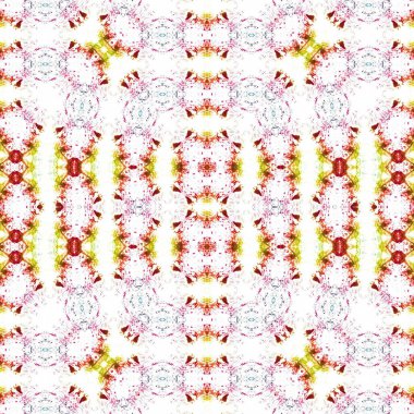 Kusursuz sanat modeli. Kusursuz sanat soyut arka plan. Etnik doku. Kaleydoskop arkaplanı