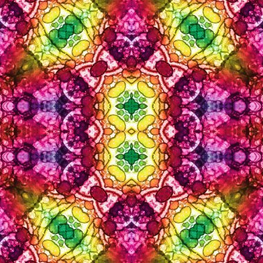 Kusursuz sanat modeli. Kusursuz sanat soyut arka plan. Etnik doku. Kaleydoskop