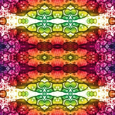 Kusursuz sanat modeli. Kusursuz sanat soyut arka plan. Etnik doku. Kaleydoskop