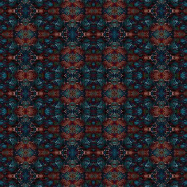 Kusursuz sanat modeli. Kusursuz sanat soyut arka plan. Etnik doku. Kaleydoskop arkaplanı