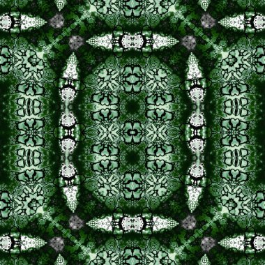 Kusursuz sanat modeli. Kusursuz sanat soyut arka plan. Etnik doku. Kaleydoskop