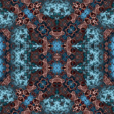 Kusursuz sanat modeli. Kusursuz sanat soyut arka plan. Etnik doku. Kaleydoskop