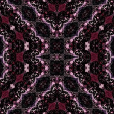 Kusursuz sanat modeli. Kusursuz sanat soyut arka plan. Etnik doku. Kaleydoskop arkaplanı