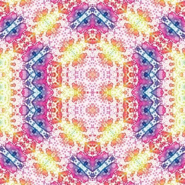 Kusursuz sanat modeli. Kusursuz sanat soyut arka plan. Etnik doku. Kaleydoskop arkaplanı