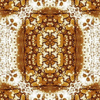 Kusursuz sanat modeli. Kusursuz sanat soyut arka plan. Etnik doku. Kaleydoskop arkaplanı