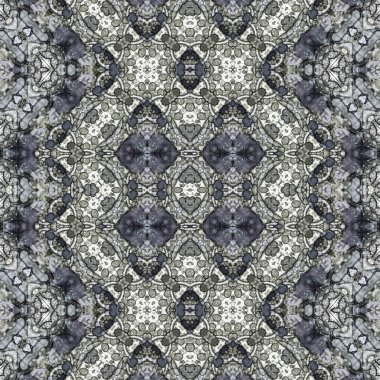 Kusursuz sanat modeli. Kusursuz sanat soyut arka plan. Etnik doku. Kaleydoskop