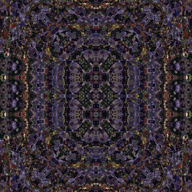 Kusursuz sanat modeli. Kusursuz sanat soyut arka plan. Etnik doku. Kaleydoskop arkaplanı