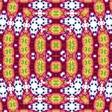 Kusursuz sanat modeli. Kusursuz sanat soyut arka plan. Etnik doku. Kaleydoskop