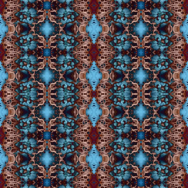 Kusursuz sanat modeli. Kusursuz sanat soyut arka plan. Etnik doku. Kaleydoskop