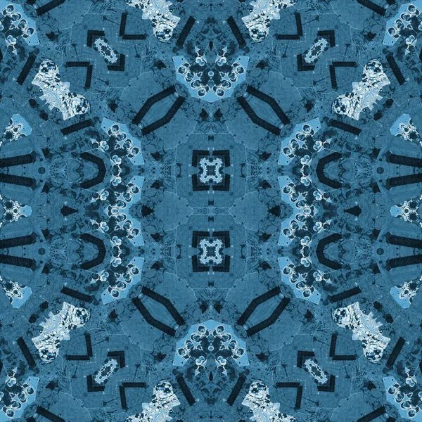 Kusursuz sanat modeli. Kusursuz sanat soyut arka plan. Etnik doku. Kaleydoskop arkaplanı