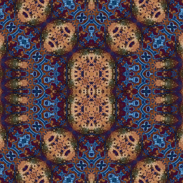 Kusursuz sanat modeli. Kusursuz sanat soyut arka plan. Etnik doku. Kaleydoskop arkaplanı