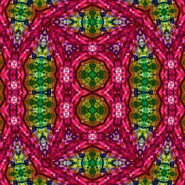 Kusursuz sanat modeli. Kusursuz sanat soyut arka plan. Etnik doku. Kaleydoskop