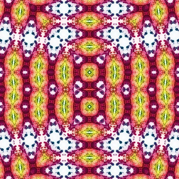 Kusursuz sanat modeli. Kusursuz sanat soyut arka plan. Etnik doku. Kaleydoskop