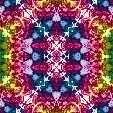 Kusursuz sanat modeli. Kusursuz sanat soyut arka plan. Etnik doku. Kaleydoskop