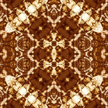 Kusursuz sanat modeli. Kusursuz sanat soyut arka plan. Etnik doku. Kaleydoskop