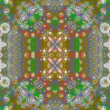 Kusursuz sanat modeli. Kusursuz sanat soyut arka plan. Etnik doku. Kaleydoskop