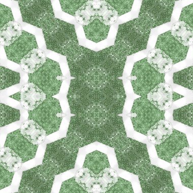 Kusursuz sanat modeli. Kusursuz sanat soyut arka plan. Etnik doku. Kaleydoskop