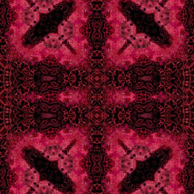 Kusursuz sanat modeli. Kusursuz sanat soyut arka plan. Etnik doku. Kaleydoskop