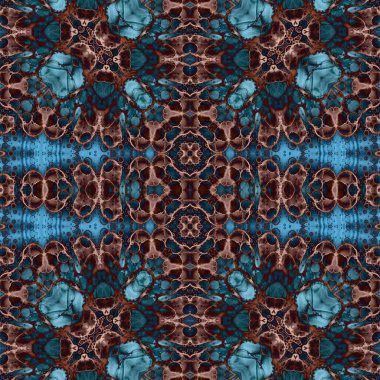 Kusursuz sanat modeli. Kusursuz sanat soyut arka plan. Etnik doku. Kaleydoskop