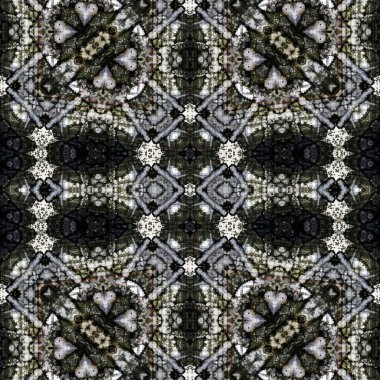 Kusursuz sanat modeli. Kusursuz sanat soyut arka plan. Etnik doku. Kaleydoskop