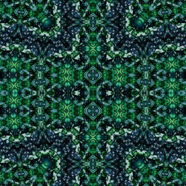 Kusursuz sanat modeli. Kusursuz sanat soyut arka plan. Etnik doku. Kaleydoskop arkaplanı