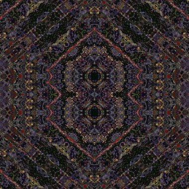 Kusursuz sanat modeli. Kusursuz sanat soyut arka plan. Etnik doku. Kaleydoskop arkaplanı