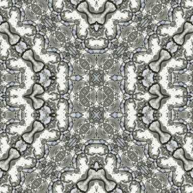 Kusursuz sanat modeli. Kusursuz sanat soyut arka plan. Etnik doku. Kaleydoskop