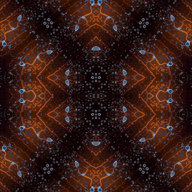 Kusursuz sanat modeli. Kusursuz sanat soyut arka plan. Etnik doku. Kaleydoskop