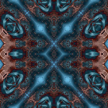 Kusursuz sanat modeli. Kusursuz sanat soyut arka plan. Etnik doku. Kaleydoskop