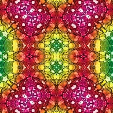 Kusursuz sanat modeli. Kusursuz sanat soyut arka plan. Etnik doku. Kaleydoskop arkaplanı