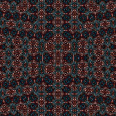 Kusursuz sanat modeli. Kusursuz sanat soyut arka plan. Etnik doku. Kaleydoskop arkaplanı