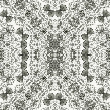 Kusursuz sanat modeli. Kusursuz sanat soyut arka plan. Etnik doku. Kaleydoskop