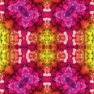 Kusursuz sanat modeli. Kusursuz sanat soyut arka plan. Etnik doku. Kaleydoskop