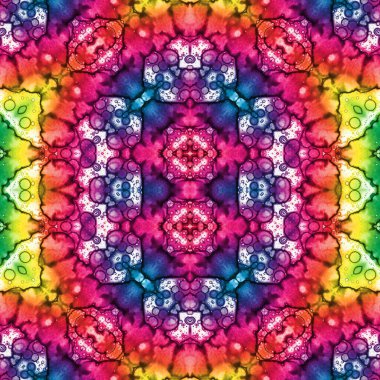 Kusursuz sanat modeli. Kusursuz sanat soyut arka plan. Etnik doku. Kaleydoskop arkaplanı