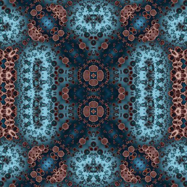 Kusursuz sanat modeli. Kusursuz sanat soyut arka plan. Etnik doku. Kaleydoskop