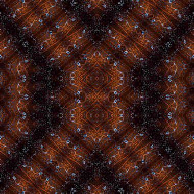 Kusursuz sanat modeli. Kusursuz sanat soyut arka plan. Etnik doku. Kaleydoskop