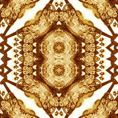 Kusursuz sanat modeli. Kusursuz sanat soyut arka plan. Etnik doku. Kaleydoskop