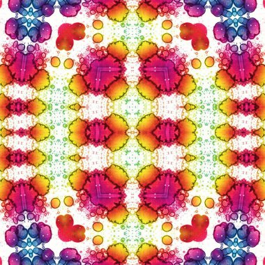 Kusursuz sanat modeli. Kusursuz sanat soyut arka plan. Etnik doku. Kaleydoskop arkaplanı