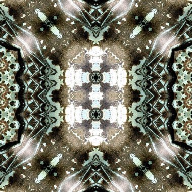 Kusursuz sanat modeli. Kusursuz sanat soyut arka plan. Etnik doku. Kaleydoskop