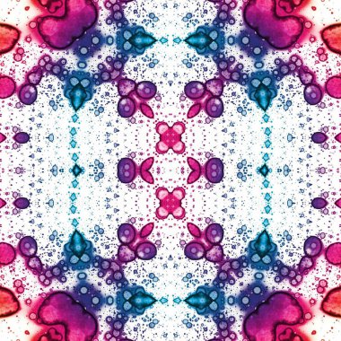 Kusursuz sanat modeli. Kusursuz sanat soyut arka plan. Etnik doku. Kaleydoskop arkaplanı