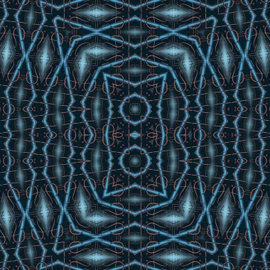 Kusursuz sanat modeli. Kusursuz sanat soyut arka plan. Etnik doku. Kaleydoskop