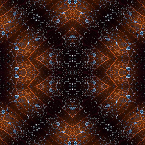 Kusursuz sanat modeli. Kusursuz sanat soyut arka plan. Etnik doku. Kaleydoskop