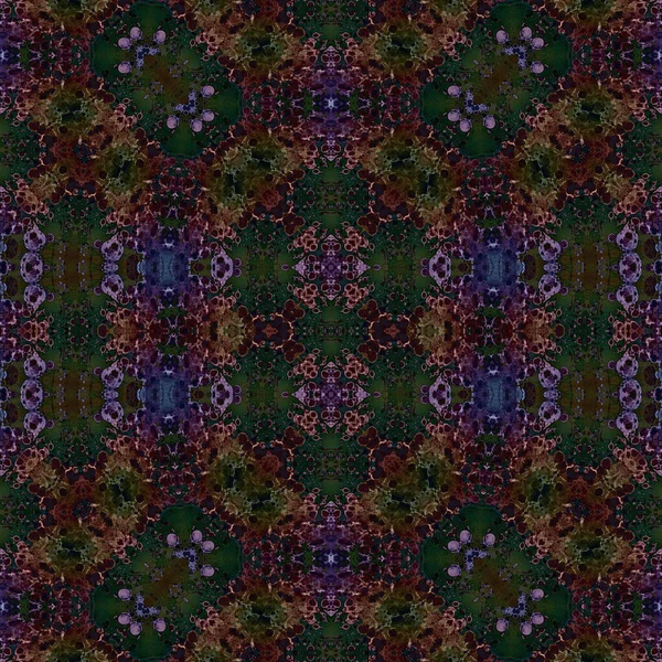 Kusursuz sanat modeli. Kusursuz sanat soyut arka plan. Etnik doku. Kaleydoskop