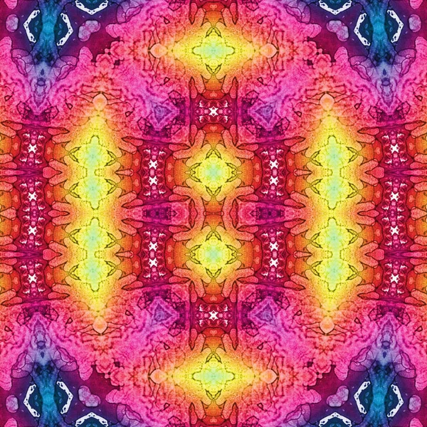 Kusursuz sanat modeli. Kusursuz sanat soyut arka plan. Etnik doku. Kaleydoskop